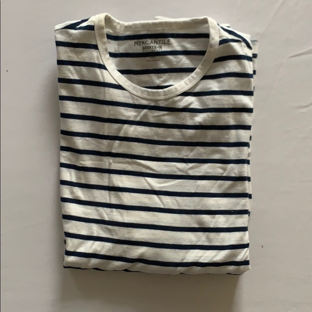 J.Crew Mercantile French stripe shirt